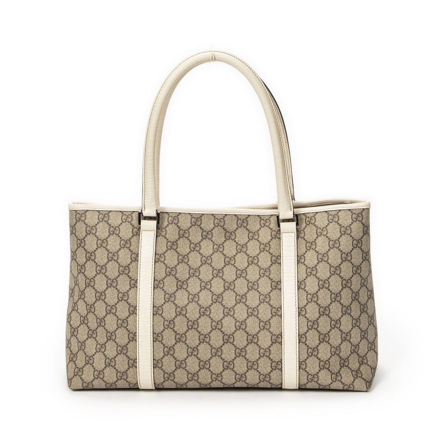 Gucci Joy Tote Beige Ivory Supreme Canvas — view 5