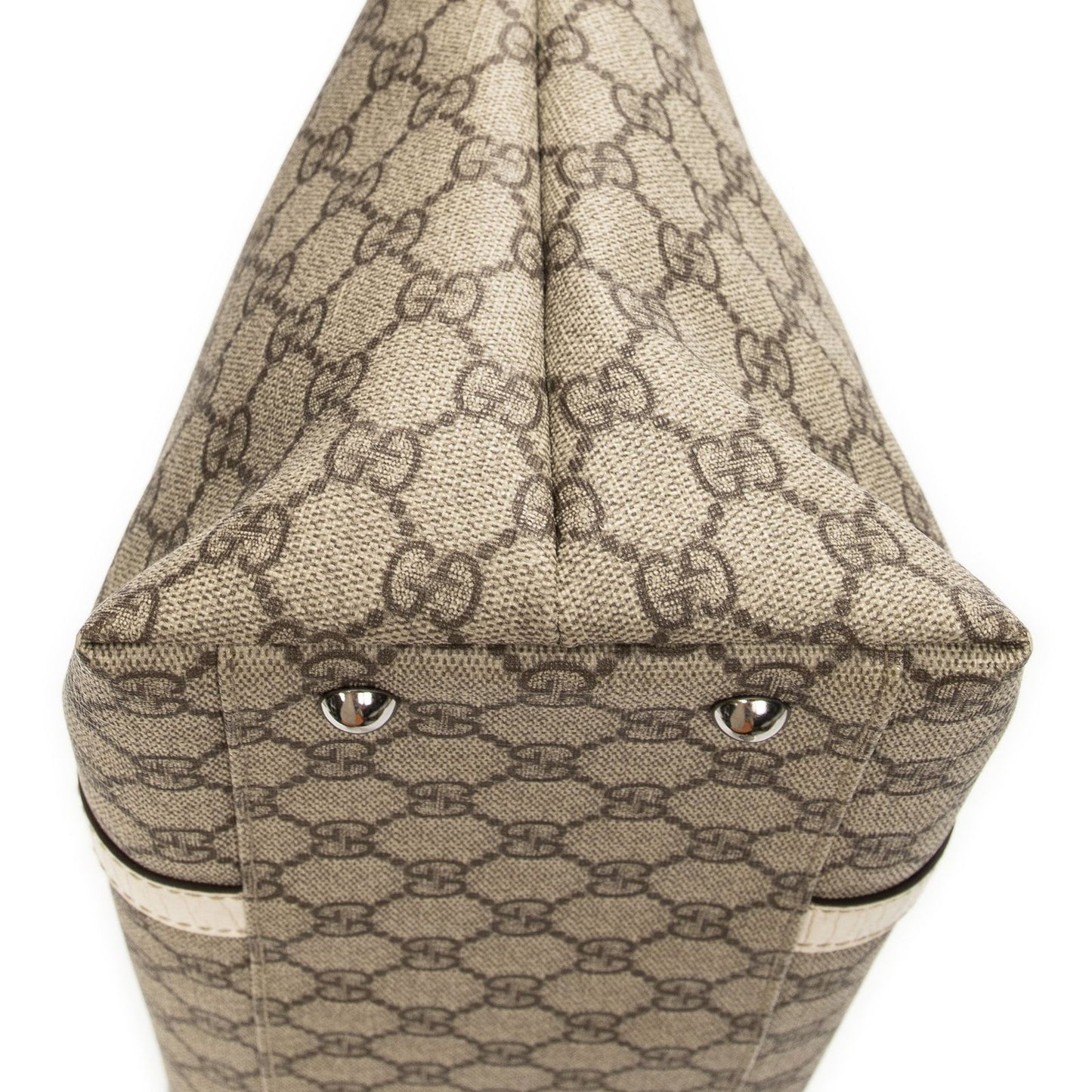 Gucci Joy Tote Beige Ivory Supreme Canvas — view 8