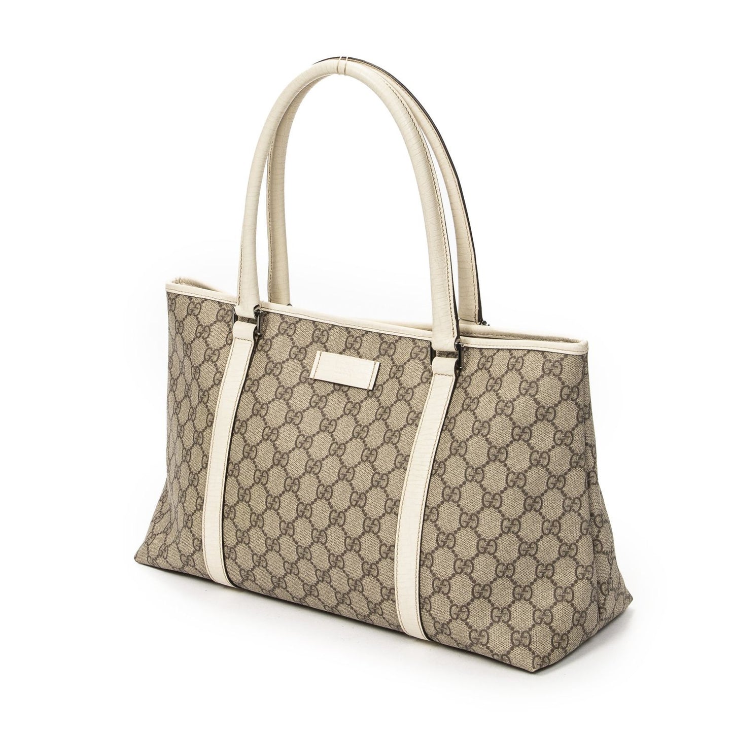 Gucci Joy Tote Beige Ivory Supreme Canvas — view 2