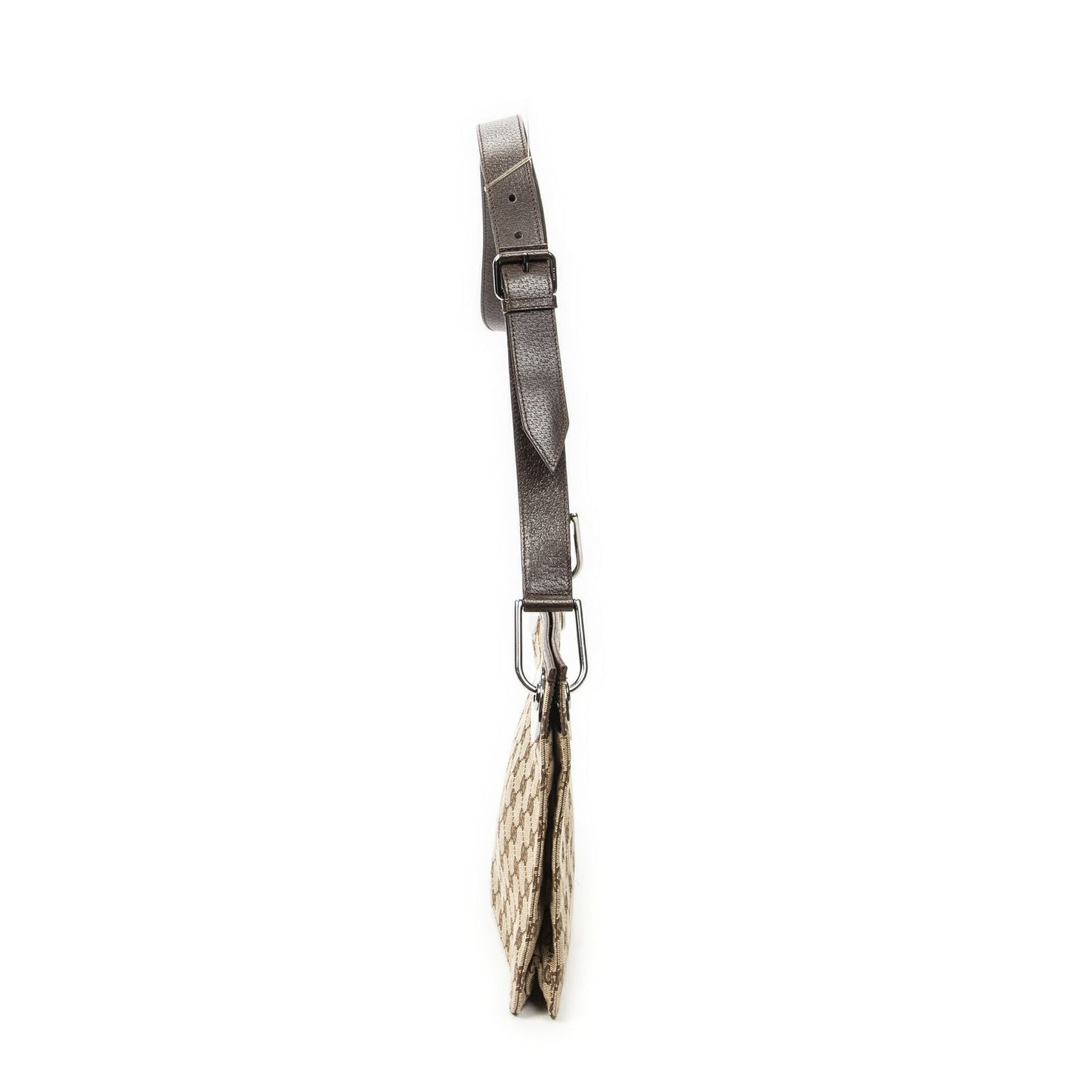 Gucci Eclipse Crossbody Shoulder Bag Beige Brown GG Canvas — view 3