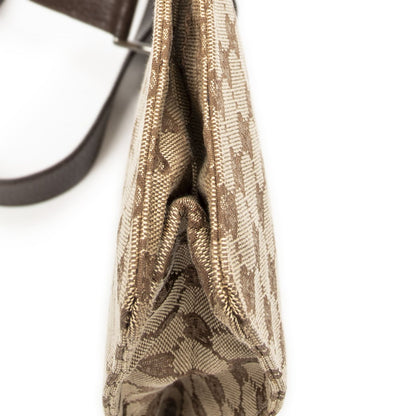 Gucci Eclipse Crossbody Shoulder Bag Beige Brown GG Canvas — view 7