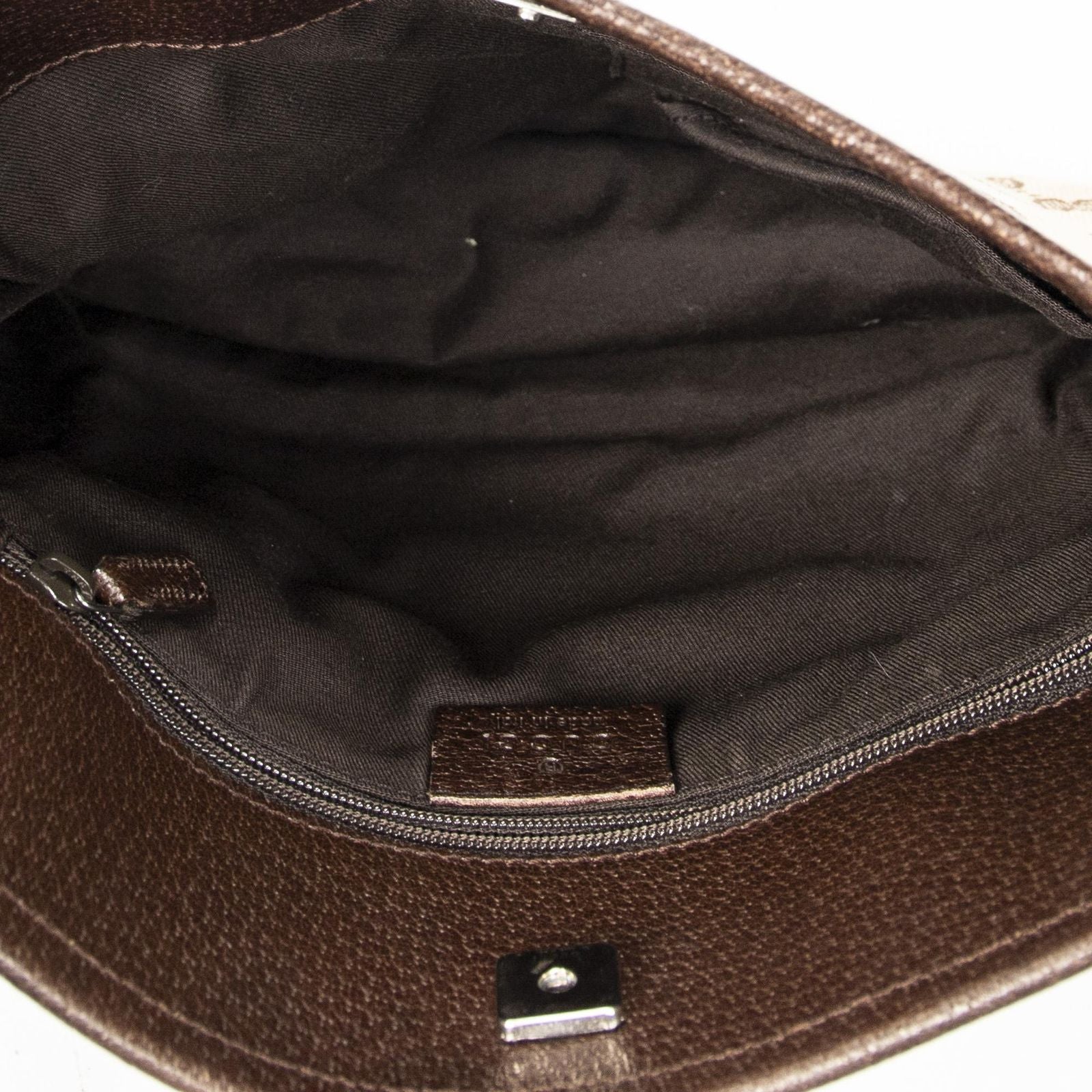 Gucci Eclipse Crossbody Shoulder Bag Beige Brown GG Canvas — view 9