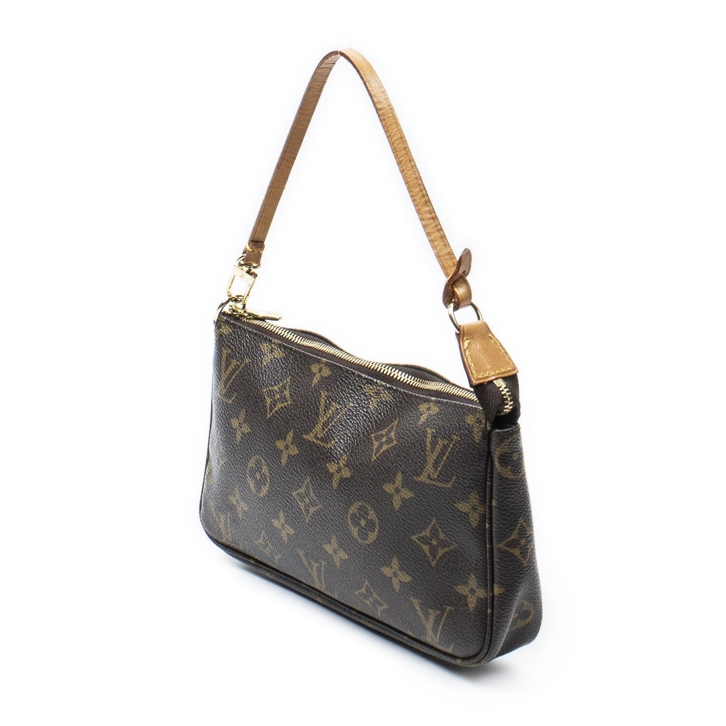 Louis Vuitton Pochette Brown Monogram Canvas — view 2