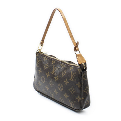 Louis Vuitton Pochette Brown Monogram Canvas — view 2