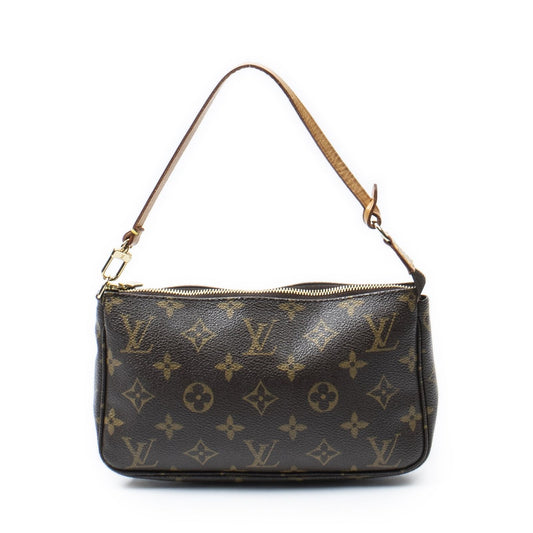 Louis Vuitton Pochette Brown Monogram Canvas