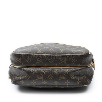 Louis Vuitton Reporter Brown Monogram Canvas Messenger Bag — view 6