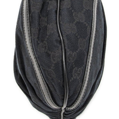 Gucci Abbey Shoulder Bag Black GG Canvas — view 8