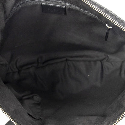 Gucci Abbey Shoulder Bag Black GG Canvas — view 9