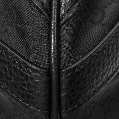 Gucci Convertible Tote Black GG Nylon Canvas — view 8