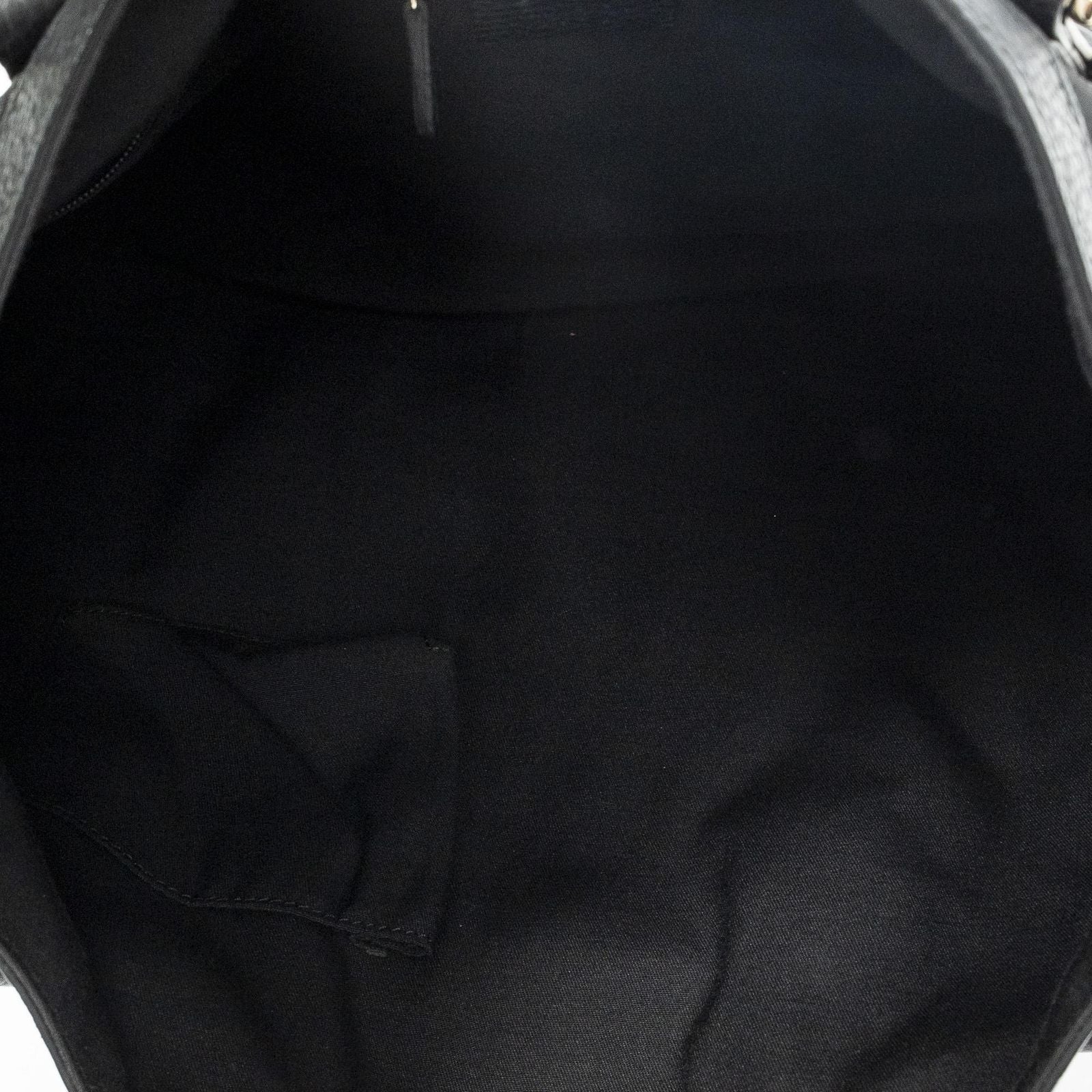 Gucci Convertible Tote Black GG Nylon Canvas — view 9