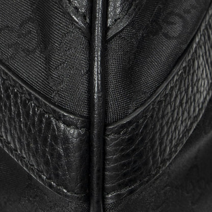 Gucci Convertible Tote Black GG Nylon Canvas — view 7