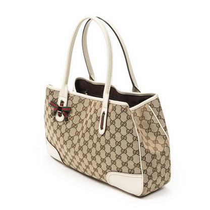 Gucci Princi Tote Beige Ivory GG Canvas — view 2