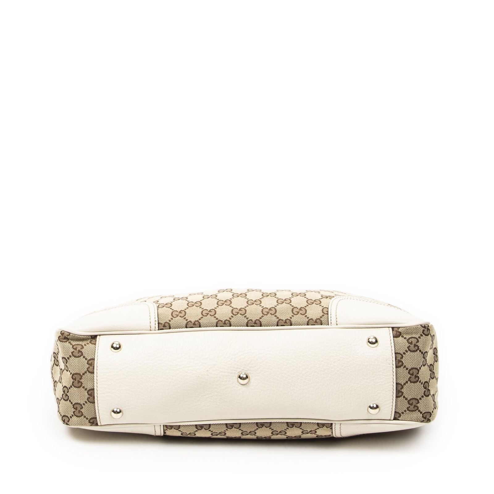 Gucci Princi Tote Beige Ivory GG Canvas — view 6