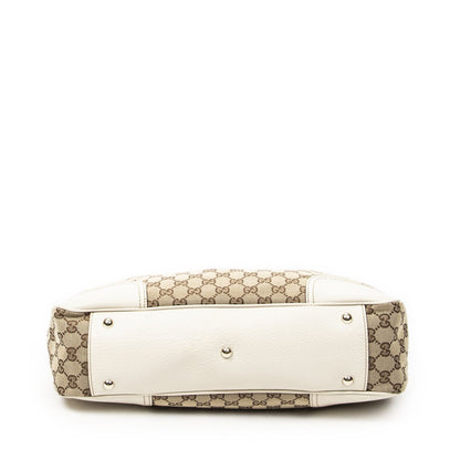 Gucci Princi Tote Beige Ivory GG Canvas — view 6