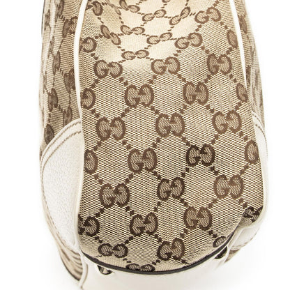 Gucci Princi Tote Beige Ivory GG Canvas — view 7