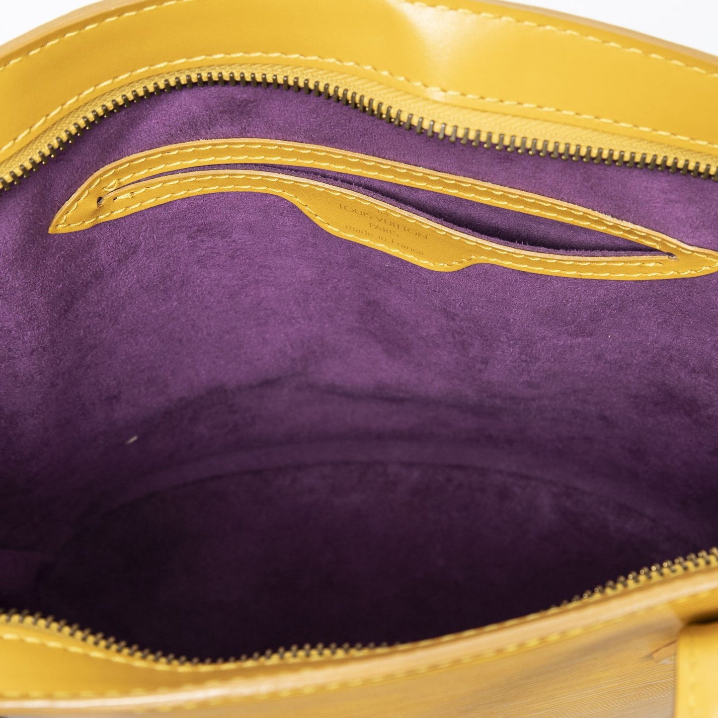 Louis Vuitton Saint Jacques Yellow Epi — view 9