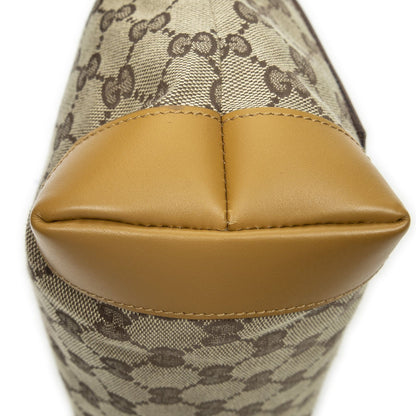 Gucci Front Pocket Zip Tote Beige Tan GG Canvas — view 7