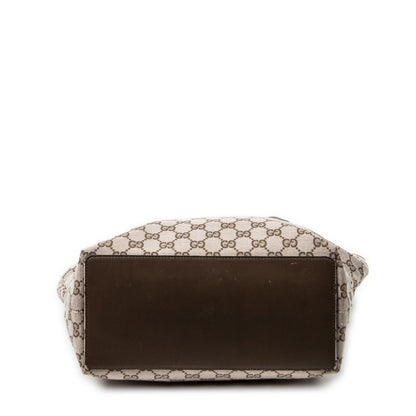 Gucci Vertical Tote Light Pink Brown GG Canvas — view 6