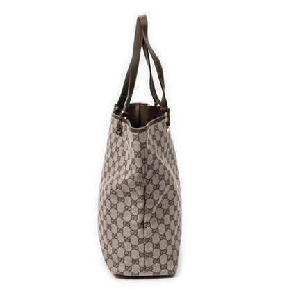 Gucci Vertical Tote Light Pink Brown GG Canvas — view 4