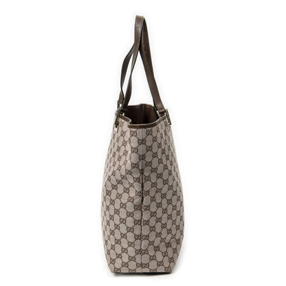 Gucci Vertical Tote Light Pink Brown GG Canvas — view 3