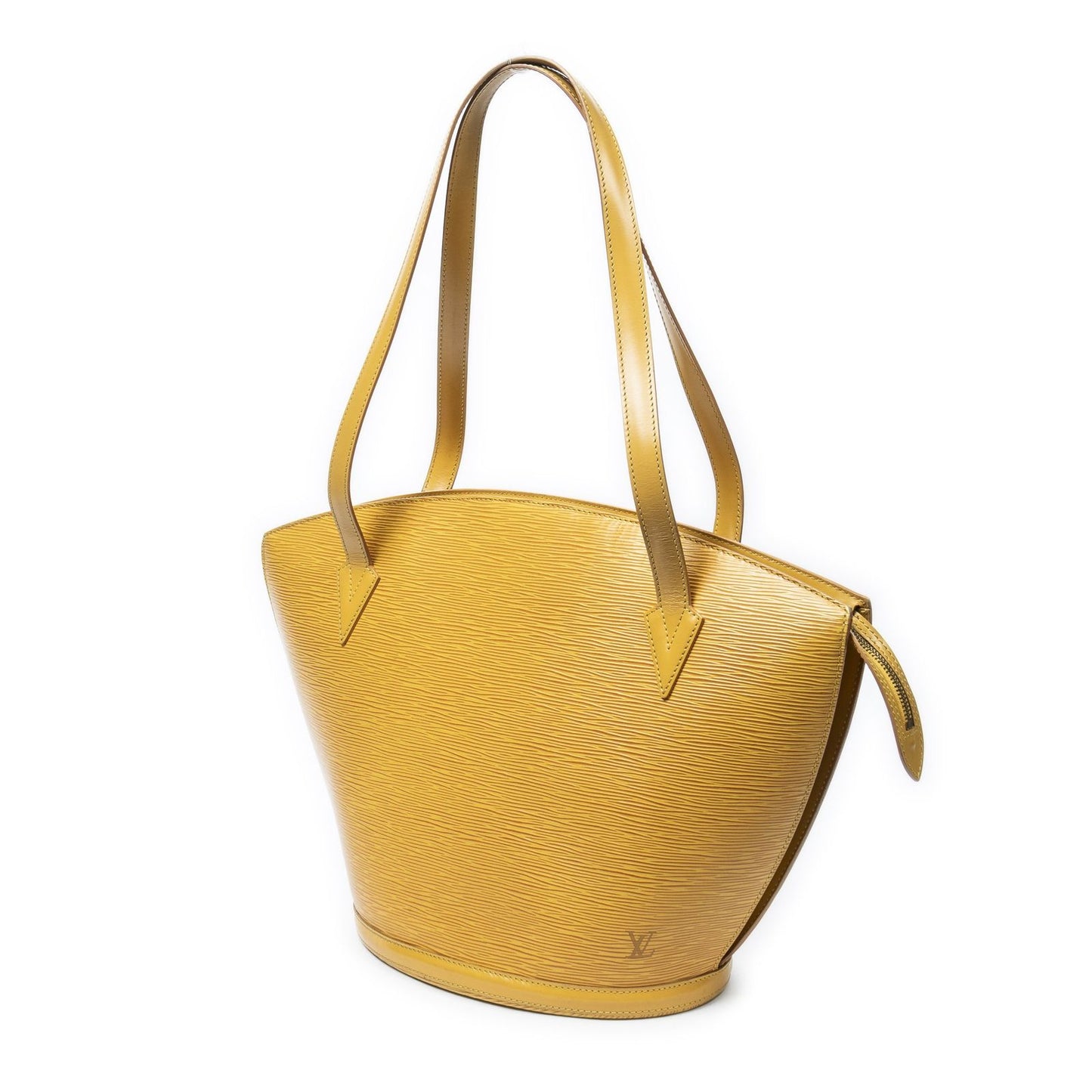Louis Vuitton Saint Jacques Shopping Yellow Epi Messenger Bag — view 2