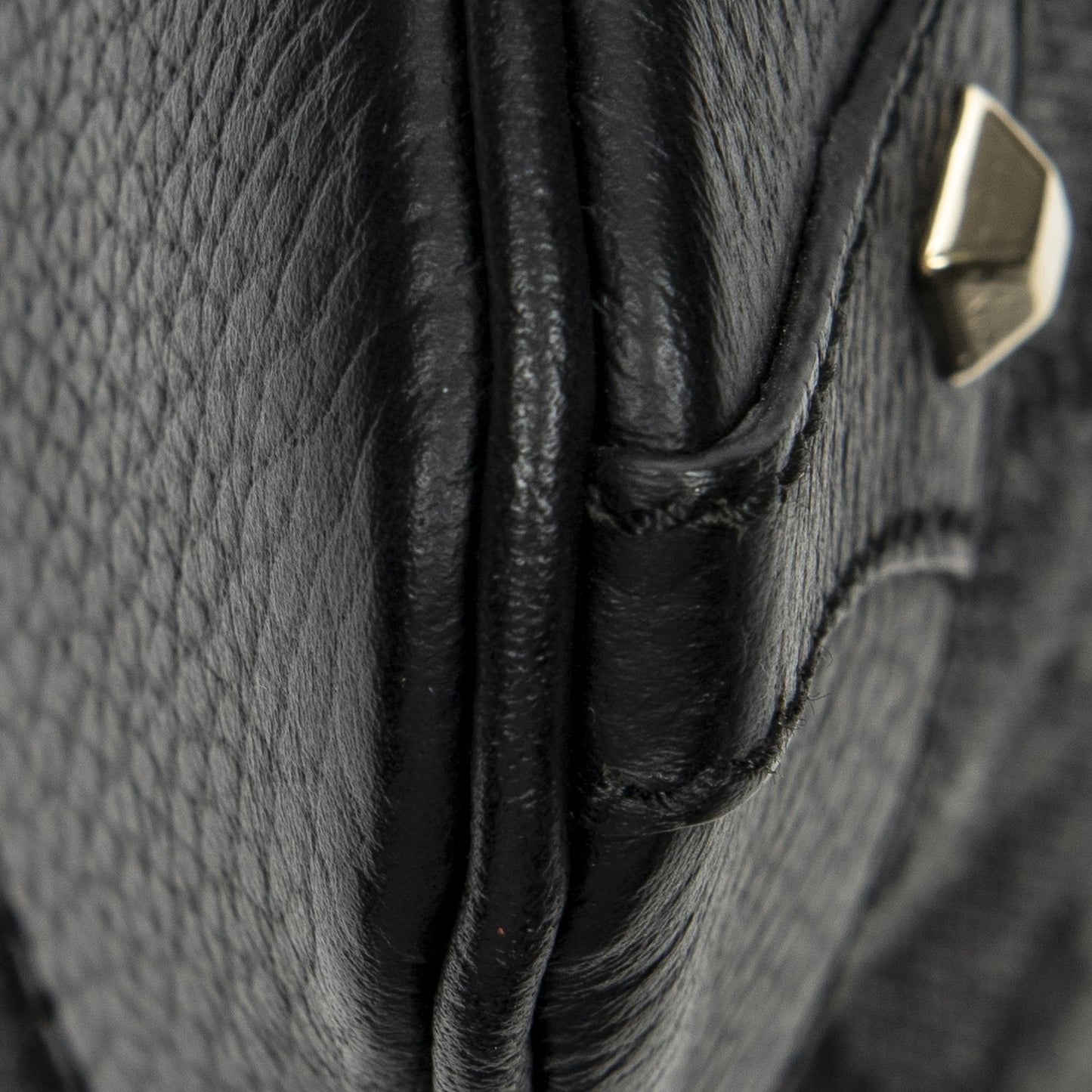 Gucci Flap Cross Belt Bag Black GG Canvas — view 7