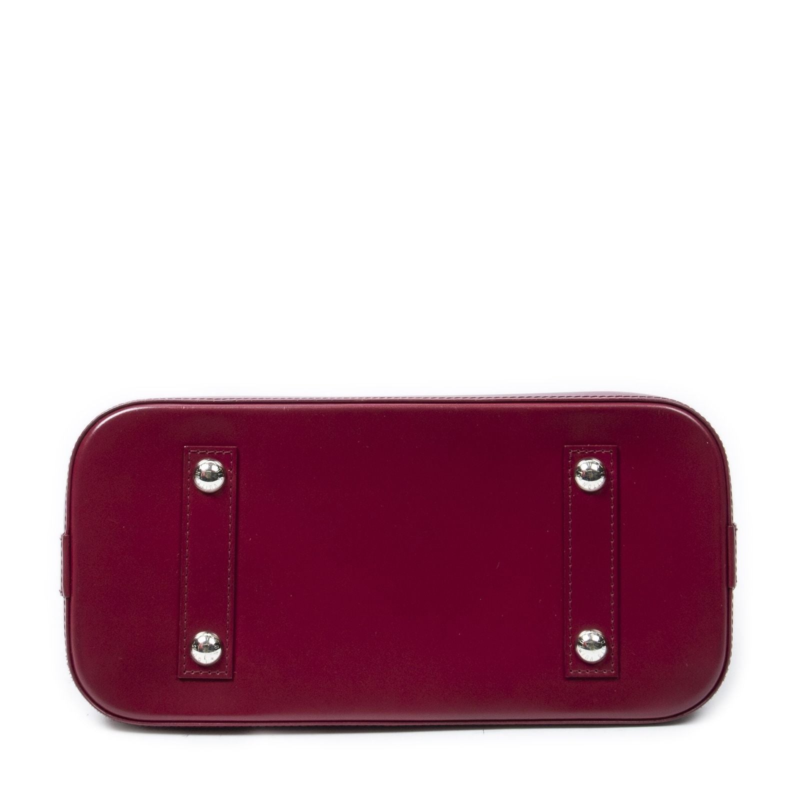 Louis Vuitton Alma Fuchsia Epi Handbag — view 6