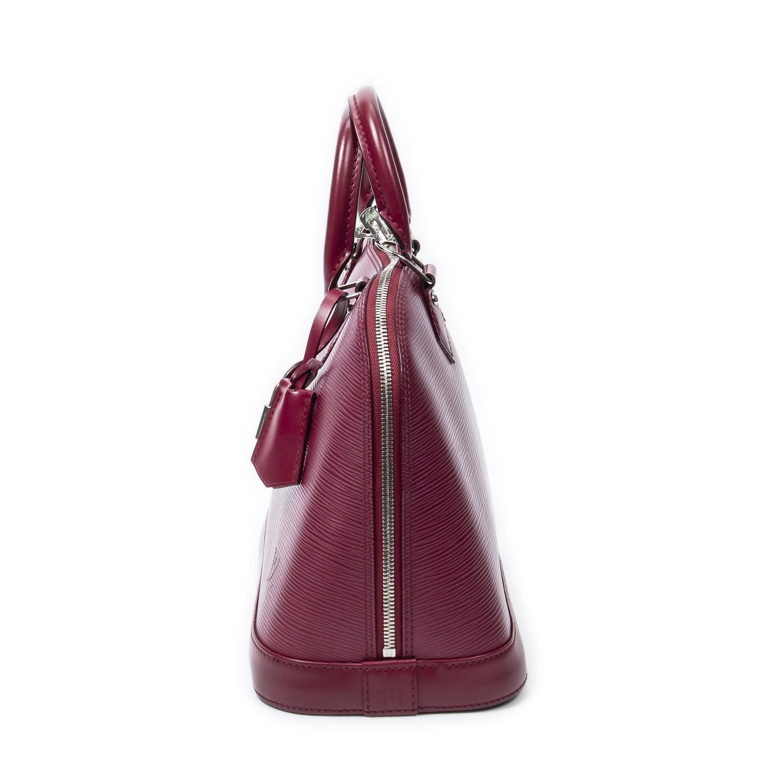 Louis Vuitton Alma Fuchsia Epi Handbag — view 3