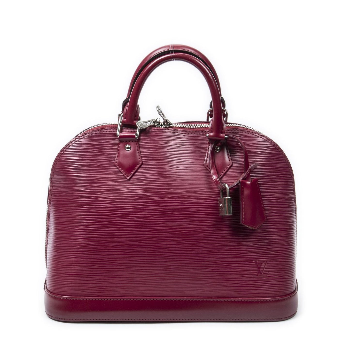 Louis Vuitton Alma Fuchsia Epi Handbag