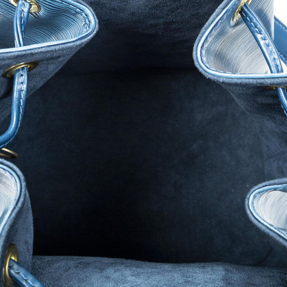 Louis Vuitton Noe Blue Epi — view 9