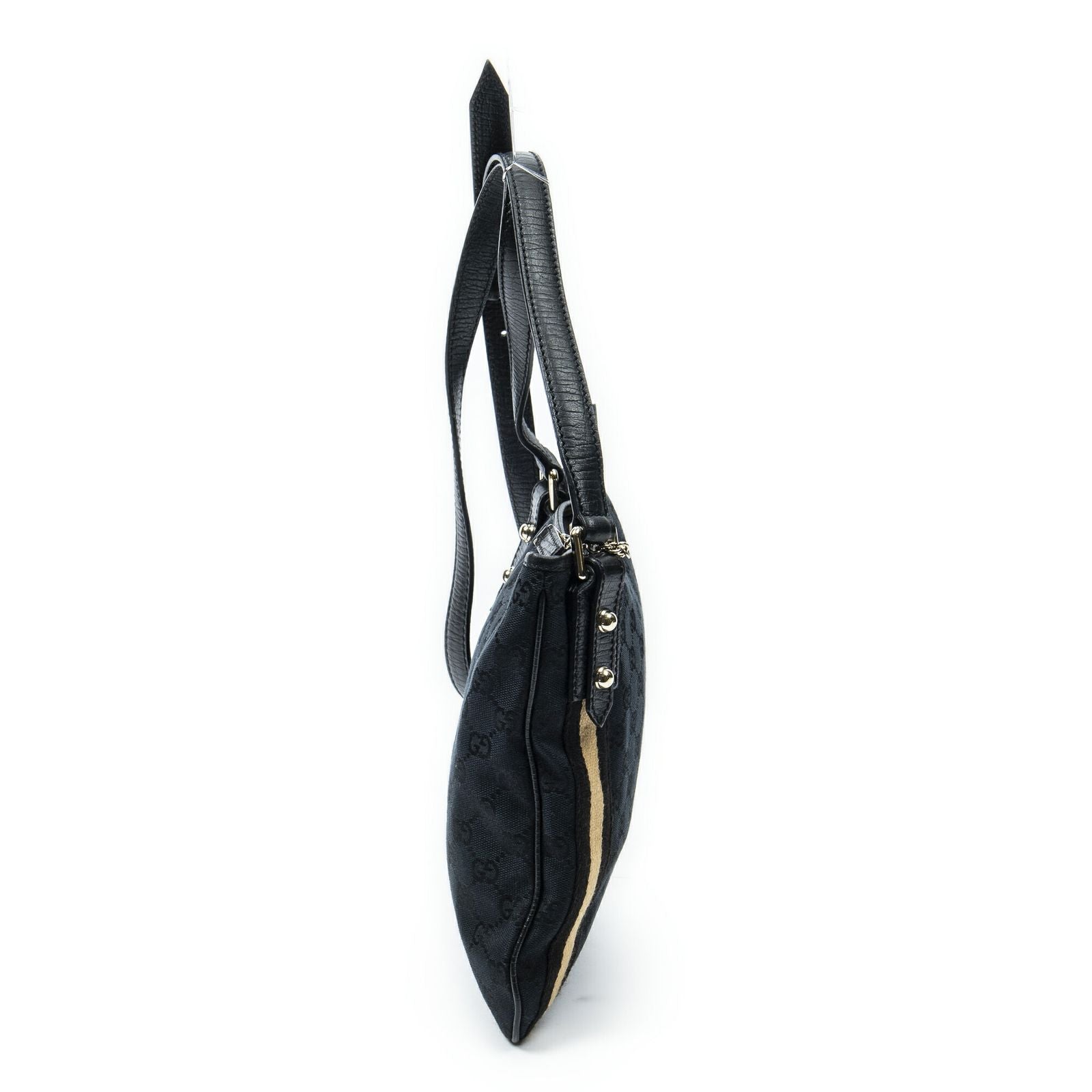 Gucci Web Jolique Crossbody Black GG Canvas — view 4