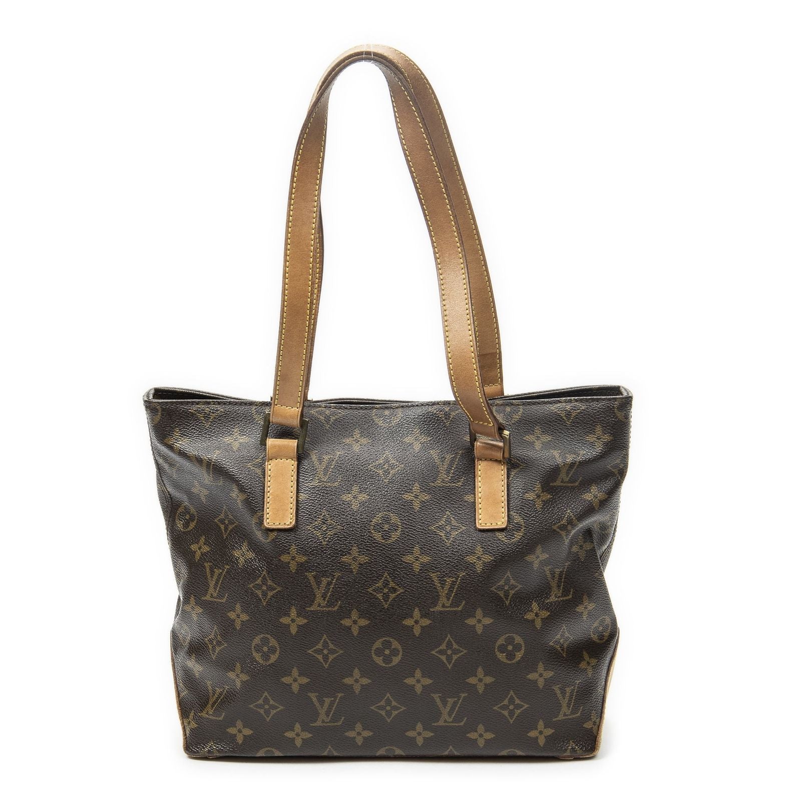 Louis Vuitton Cabas Piano Brown Monogram Canvas Tote — view 5