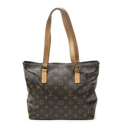 Louis Vuitton Cabas Piano Brown Monogram Canvas Tote — view 5