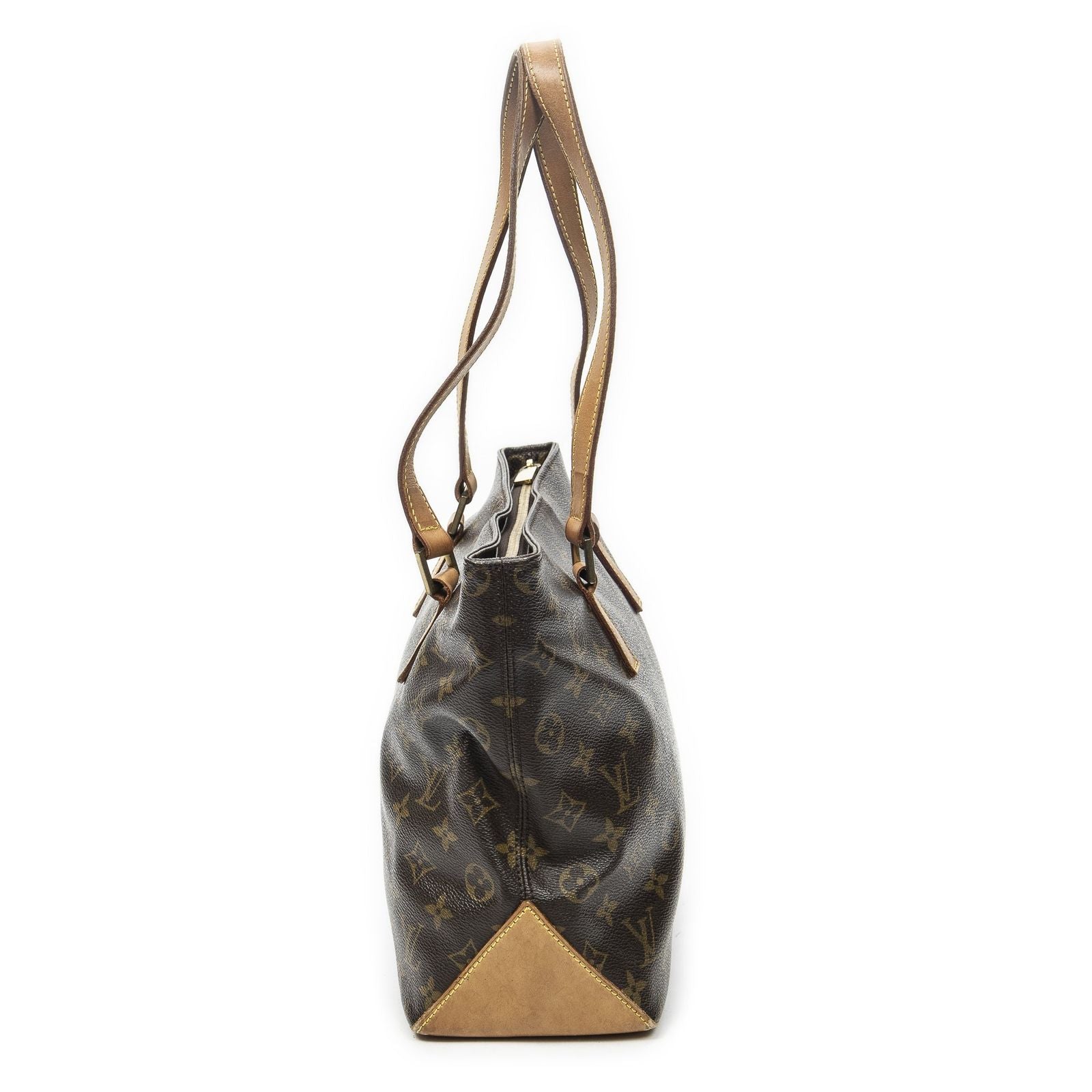 Louis Vuitton Cabas Piano Brown Monogram Canvas Tote — view 4