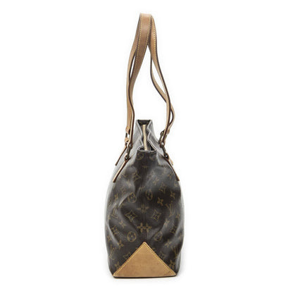 Louis Vuitton Cabas Piano Brown Monogram Canvas Tote — view 3