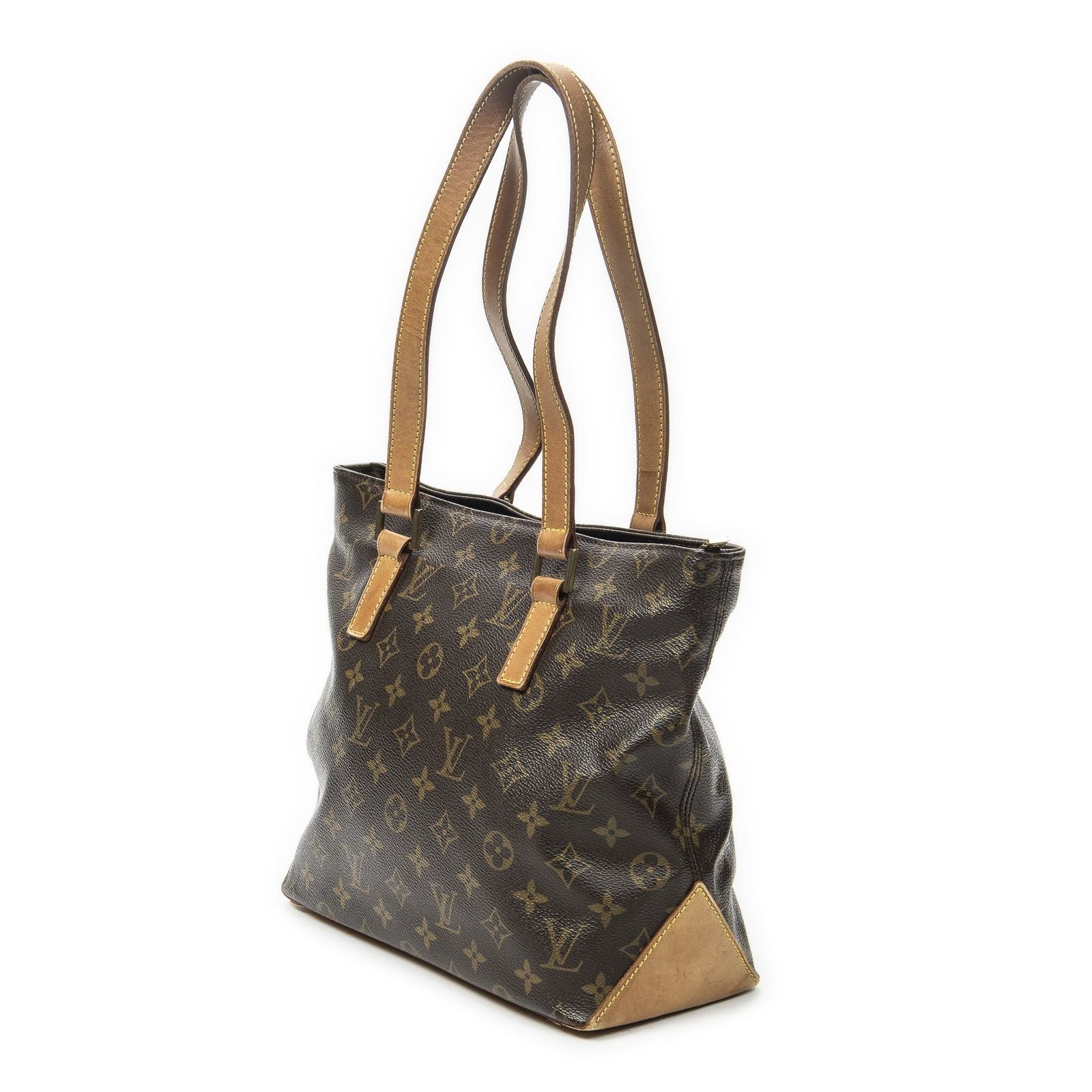 Louis Vuitton Cabas Piano Brown Monogram Canvas Tote — view 2