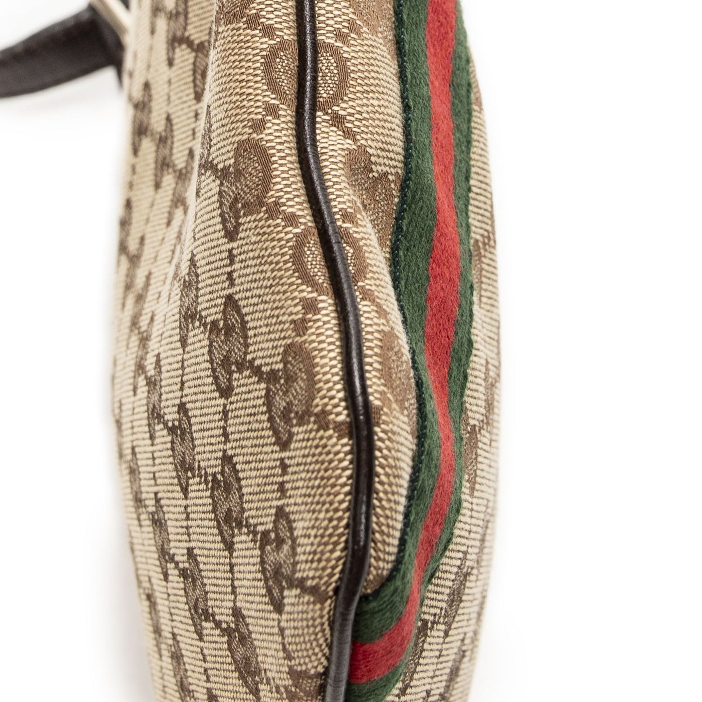 Gucci Web Jolique Crossbody Beige Brown GG Canvas — view 7