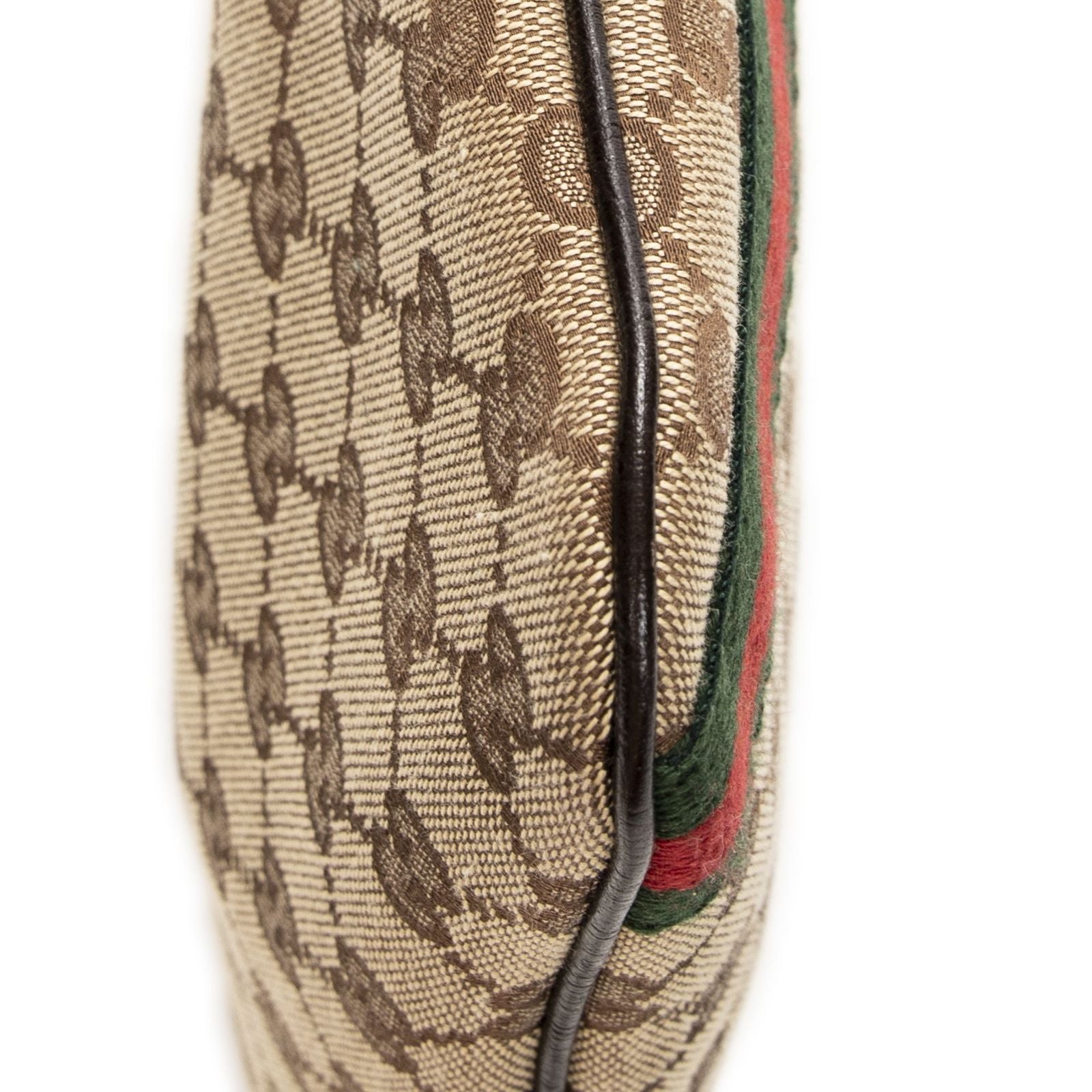 Gucci Web Jolique Crossbody Beige Brown GG Canvas — view 8