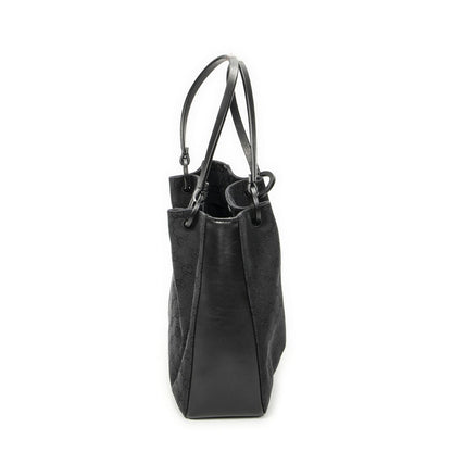 Gucci GG O-ring Tote Black Canvas — view 3
