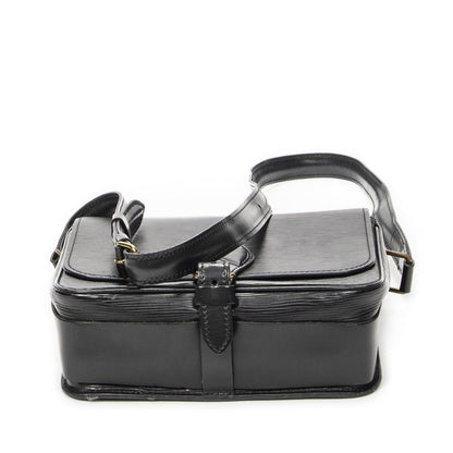Louis Vuitton Cartouchiere Black Epi Messenger Bag — view 6