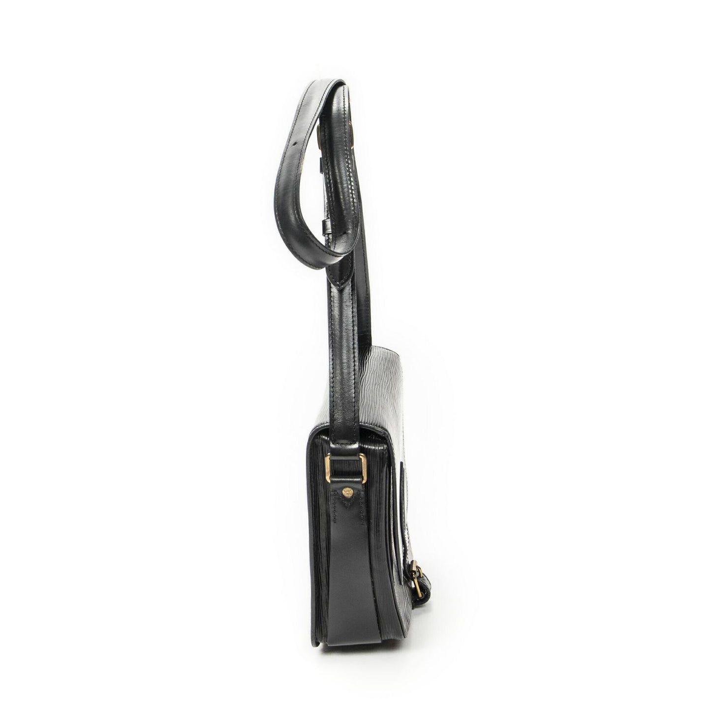 Louis Vuitton Cartouchiere Black Epi Messenger Bag — view 4