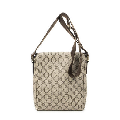 Gucci Small Messenger Beige Brown Supreme Canvas — view 5
