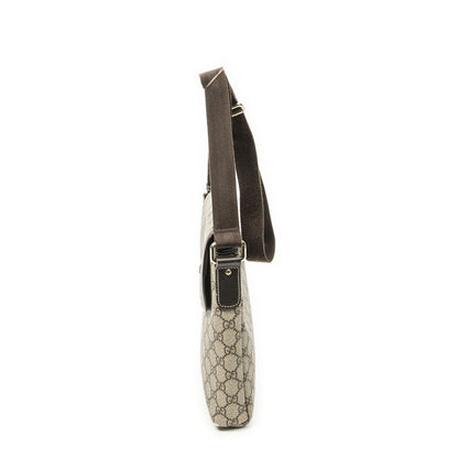 Gucci Small Messenger Beige Brown Supreme Canvas — view 3