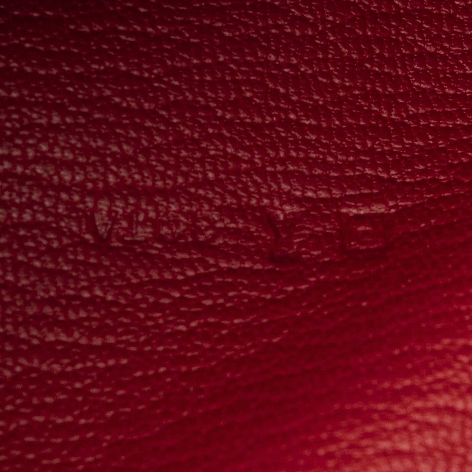 Hermes Bearn Wallet Pink Red Chable My Sole Leather — view 5