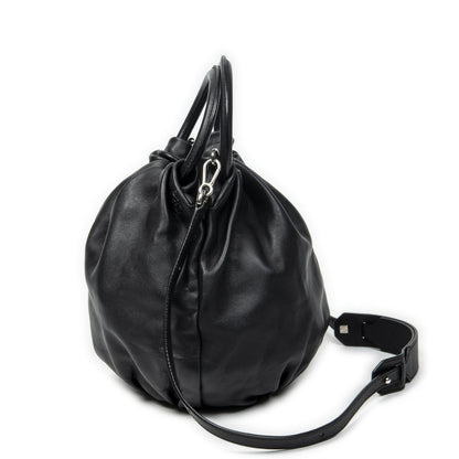 Loewe Bounce Bag Black Calfskin Leather — view 3