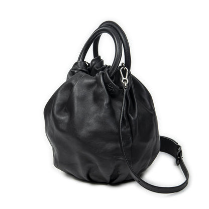 Loewe Bounce Bag Black Calfskin Leather — view 2