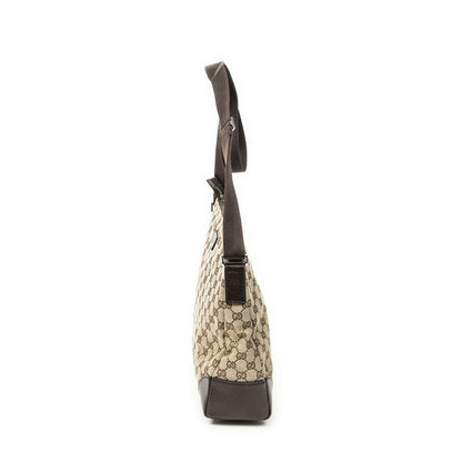 Gucci Zip Messenger Beige Brown GG Canvas — view 3