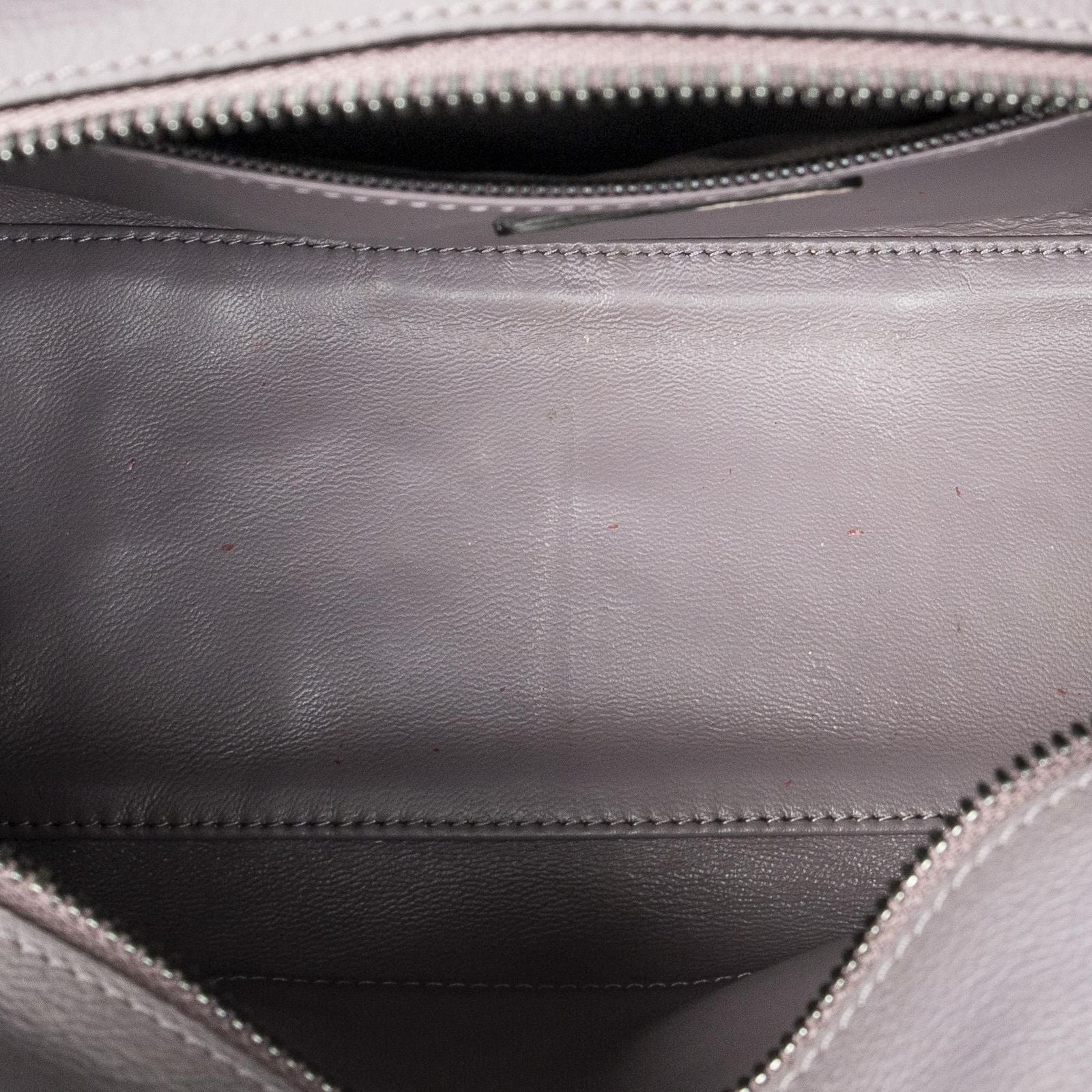 Loewe Tricolor Amazona Lilac Purple Pink Gray Calfskin Leather — view 9