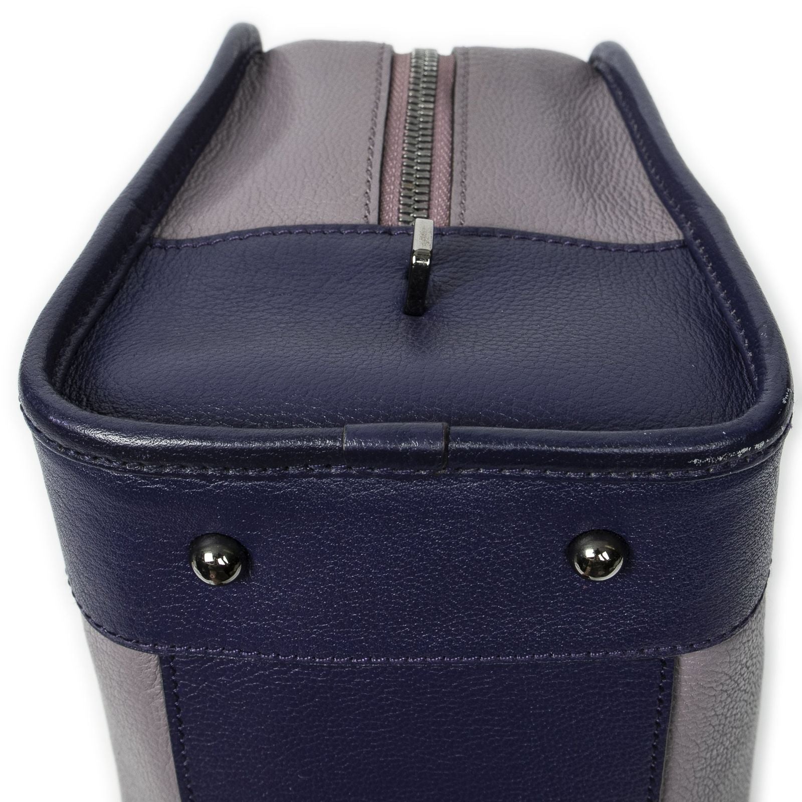 Loewe Tricolor Amazona Lilac Purple Pink Gray Calfskin Leather — view 8