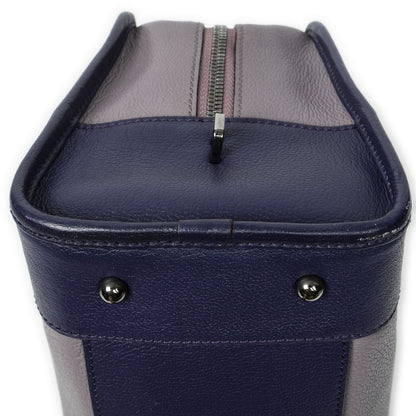 Loewe Tricolor Amazona Lilac Purple Pink Gray Calfskin Leather — view 8